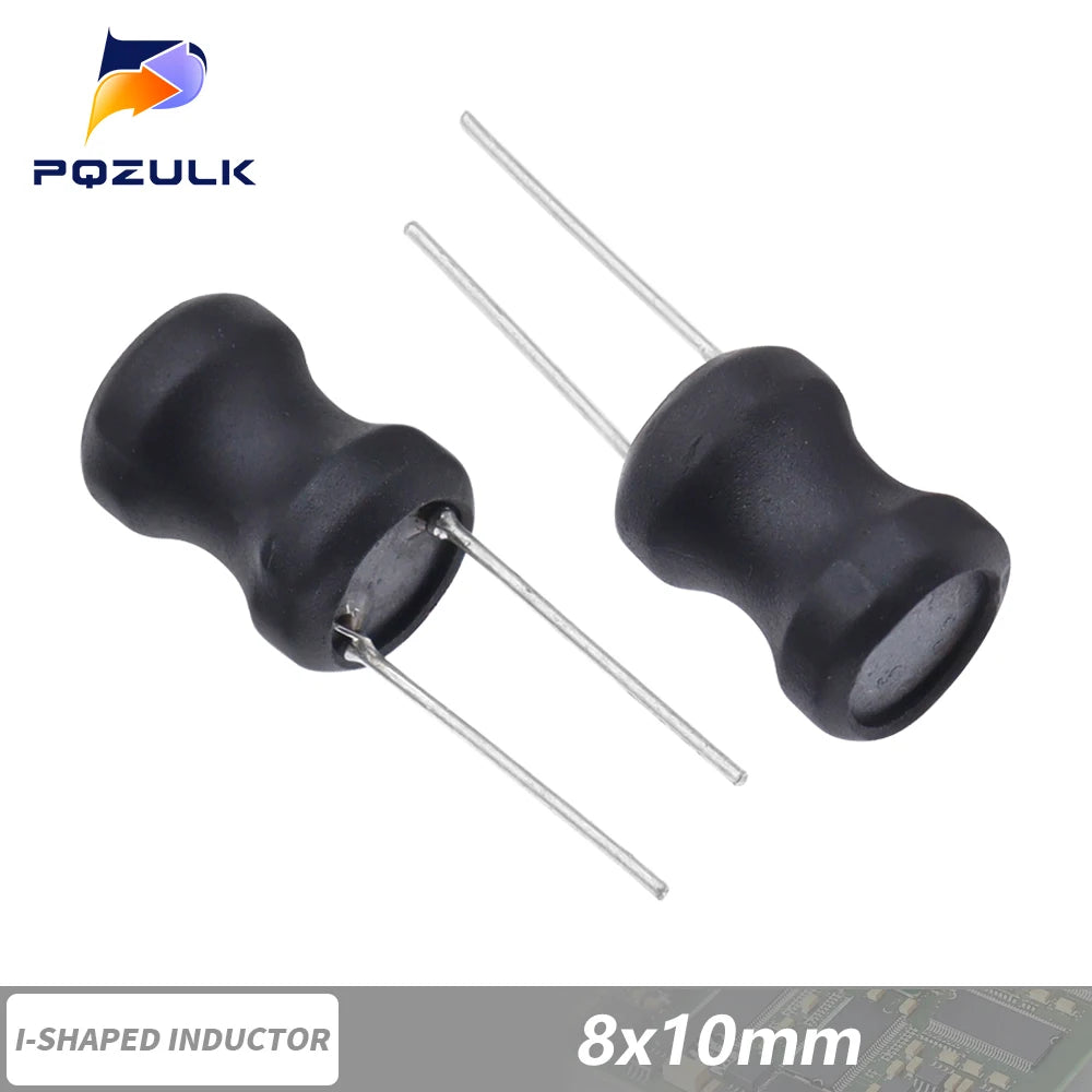 10PCS 6*8 8*10 9*12mm DIP inductor 2.2/3.3/4.7/10/15/22/33/47/68/100/150/220/330/470/680uH 1/1.5/2.2/3.3/4.7/10/20/30/100mH