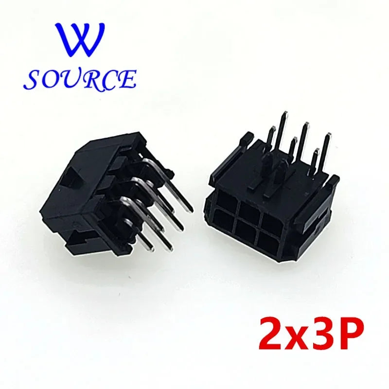 Molex 3.0mm Plug-in Needle Holder Bent Needle Connector Looper 2*1/2/3/4/5/6/7/8/9/10/11/12P MX3.0mm Double Row Curved Connector
