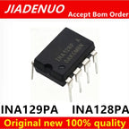 (1piece)100% New INA128P  INA128PA INA128 INA129PA INA129P INA129 DIP8