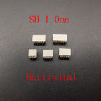 10Pcs XH 2.54 / PH 2.0 / ZH 1.5 / JST 1.25mm /SH 1.0mm Pitch 2/3/4/5/6 Pin Male Plug Housing SMD Connector Horizontal / Vertical