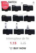5PCS Miniature Toggle Switch Double Pole Double Throw DPDT (MTS202) ON-ON 120VAC 6A 1/4 Inch Mounting MTS-202