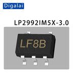 100%New original 5pcs LP2985IM5X-5.0 LP2980 LP2992 LP3985 3.0 3.3 ADJ SOT23-5 LDO Linear regulator chip