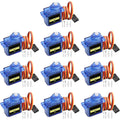 2/5/10pcs Sg90 Servo Motor Micro 9g 180 360 Degree Mount Sg90 Kit Without Metal Gear Pro Rc Car Toy Airplane Arduino Uno Diy