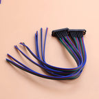 1Set 2.5/2.54 MM Pitch Spring Loaded Male Female 2P 3 4 5 6 7 8  Pole Through Holes PCB BTB Connector 2A DC Magnetic Pogo Pin