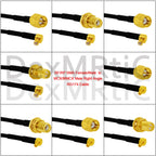 New SMA Male Female Jack  Nut  /RP SMA Switch MCX/MMCX  Male Plug Right Angle Pigtail Cable RG174 Wireless Modem Extension