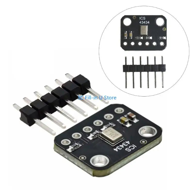 G8TA ICS 43434 MEMS Microphone Module with Low Pass Filter and Interferences Resistant Technology Clear Auditory Capturing