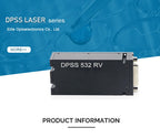 Green Yellow Orange Laser Diode Pumped Laser Module for Confocal Microscopy High Beam Quality 594nm 561nm 532nm Dpss Laser