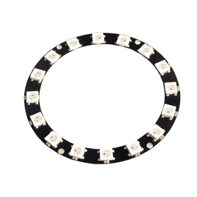 1-10pcs WS2812 RGB LED Ring 1Bit 8Bit 12Bit 16Bit 24Bit WS2812 5050 RGB LED Integrated Drivers