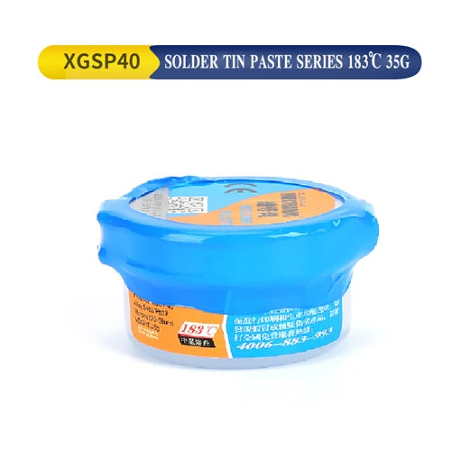 MECHANIC 183℃ XGZ40 Solder Paste Flux Sn63/Pb37 Soldering Welding Tin Paste for Mobile Phone IC CPU BGA SMD Phone Repair Tools