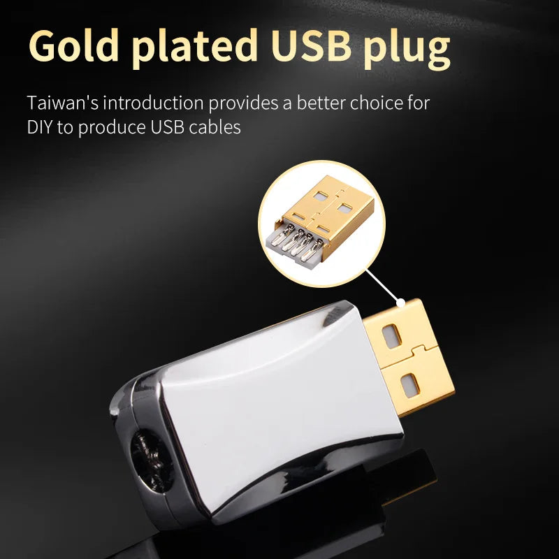 1 Set YYTCG Connector Usb A + Usb B, Usb Connector Usb Cable Acces