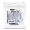 330PCS/lot 1 ohm-1M ohm Electronic Resistors 5% 2512 SMD Resistor Assorted kit set 10R 47R 100R 10K 470K 680K smd resistor pack