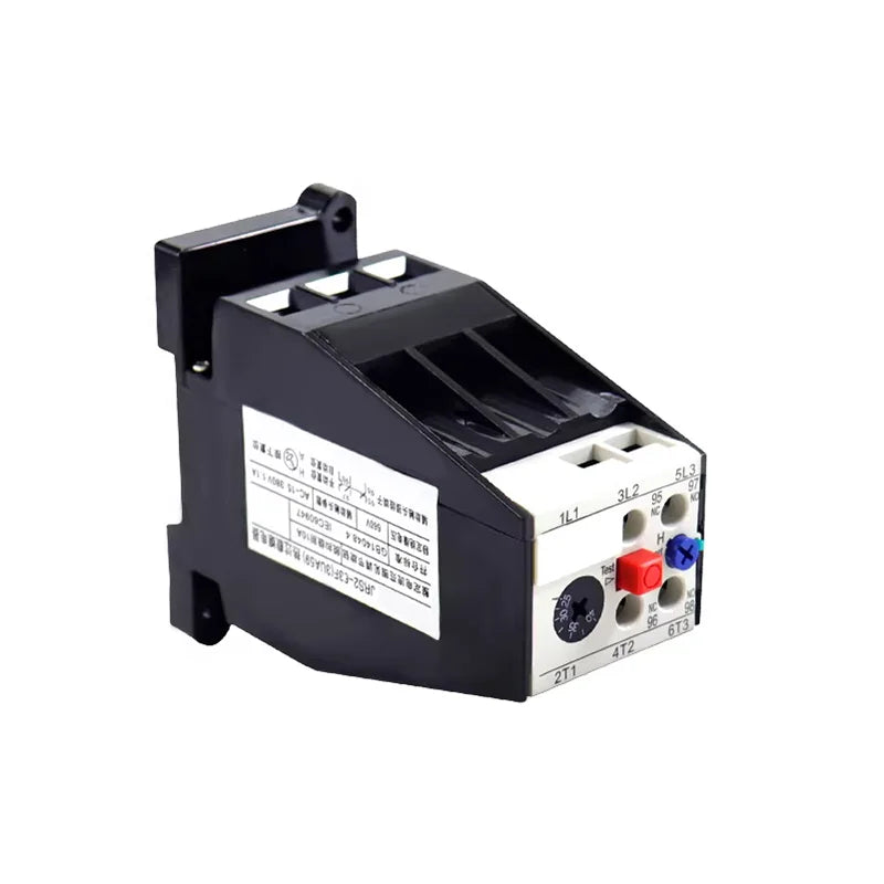 JRS2-63 Thermal Overload Relay 3UA59 Electrical Protection Relay for Motor 25A-40A 50A-63A 3P Current Adjustable Relay 50/60Hz