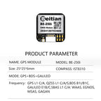 BK Series GNSS GPS Module M9140 Chip High Precision Navigation Receiver Sensor Compatible with Arduino RPI Drone Flight DIY