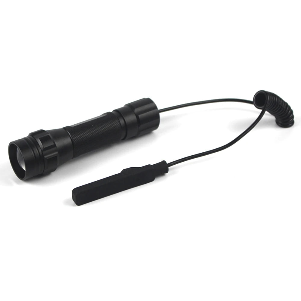 150 Yards Professional Focus Night Vision Hunting Torch 10W IR 850nm/940nm Tactical Infrared Radiation Zoomable LED Flashlight