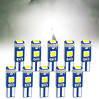 Ultra Bright T5 W1.2W W2.3W 3030 3Chipsets LED Small Bulbs 12V White/Ice Blue/Pink/Yellow/Red for Car Panel and Instrument Light