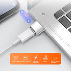 NNBILI 10Pack USB to USB C Adapter USBC Female to USB Male Super Fast Charging and OTG Converter For iPhone Xiaomi Huawei Laptop