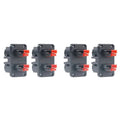 LA-4Pcs 45A 600V Power Plug Cable Connectors For Anderson Plug Connector Fixed Mounting Bracket Panel Power Plug Connector