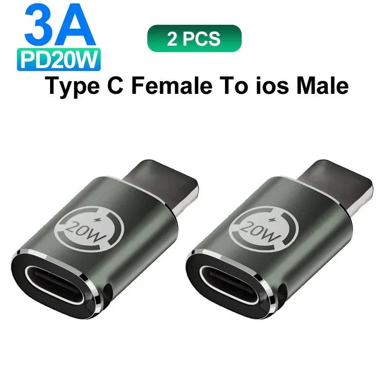USB C Adapter Type C To Micro To Mini USB Female Converters for IPhone 14 13 Xiaomi Samsung for Lightning Male Charger Adapter