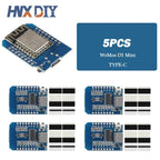 1-10PCS D1 Mini Nodemcu ESP8266 ESP-12 ESP-12F CH340 V2 Usb Wemos Wifi Development Board D1 Mini Nodemcu Lua Iot Board 3.3V