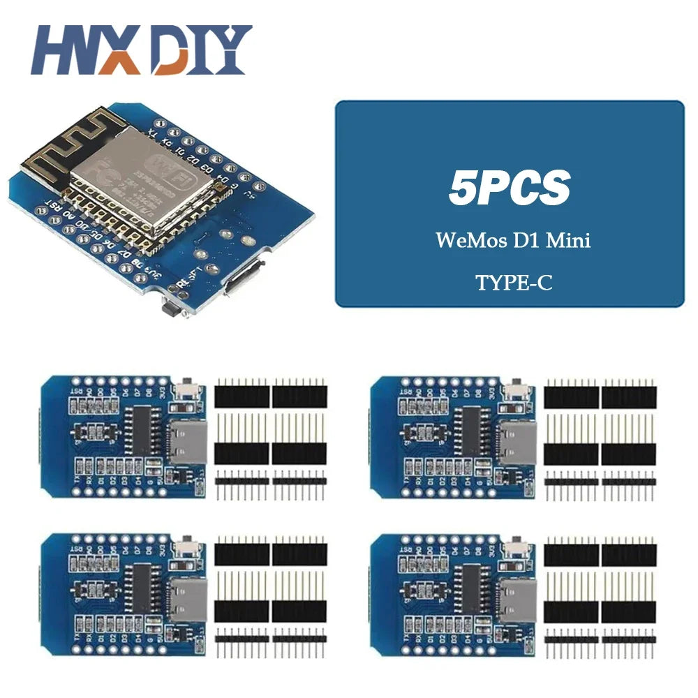 1-10PCS D1 Mini Nodemcu ESP8266 ESP-12 ESP-12F CH340 V2 Usb Wemos Wifi Development Board D1 Mini Nodemcu Lua Iot Board 3.3V