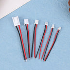 /KQM/10pcs Small Mini Connector Jst 1.0/1.25/1.5/2.0/2.54/3.96mm Ph 2.0mm Xh 2.54mm 2 Pin Male Female Plug Jack Cable Wire