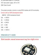 XZG INMP441 omnidirectional microphone module MEMS high-precision and low-power I2S interface supports ESP32 module 1-50PCS
