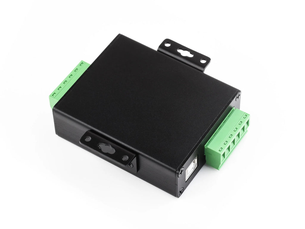 Waveshare Industrial Isolated USB To 4-Ch RS485 Converter (B), CH344L Chip, Multi Protection Circuits, Multi Systems Support