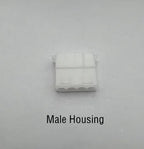 10 Set Molex 5.08mm Connector Large 4 Pin Computer ATX IDE Power Connector Plug Male Female Housing + Male Female Terminal
