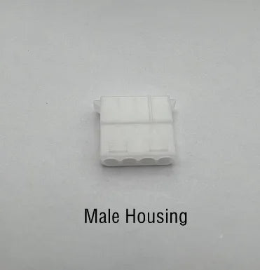 10 Set Molex 5.08mm Connector Large 4 Pin Computer ATX IDE Power Connector Plug Male Female Housing + Male Female Terminal