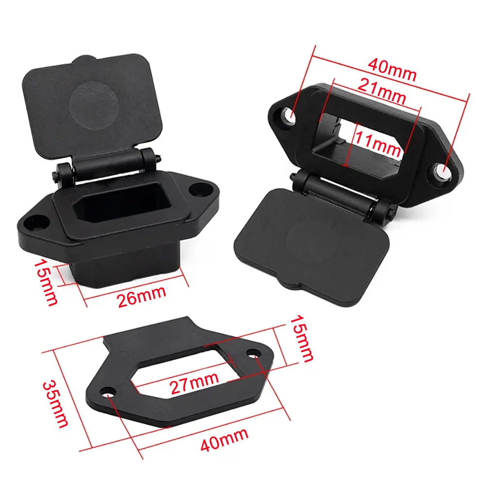 XT90 Male Female Power Charging Plug Shell XT90S Anti-fire Connector Electric Vehicle Lithium Battery Modification Interface