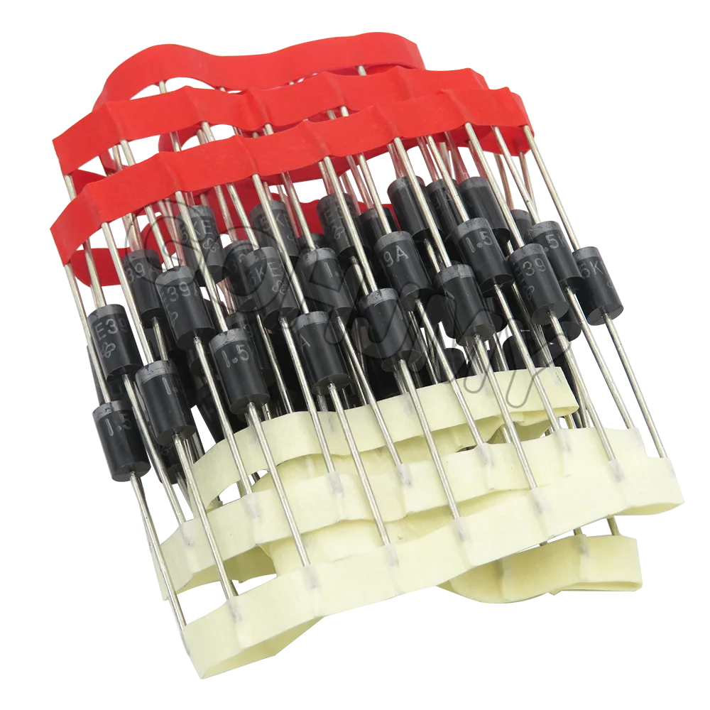 20PCS 1.5KE6.8A 1.5KE12A 1.5KE15A 1.5KE18A TVS diode 1.5KE20A 1.5KE24A 1.5KE27A 1.5KE30A 30A 24A 20A 18A 15A 12A 6.8A 6A8