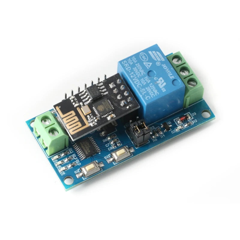 ESP8266 ESP-01 WiFi Relay 1 2 4 Way Channel 5V 12V Things Smart Home Remote Control Switch ESP01 Wireless Module Phone APP