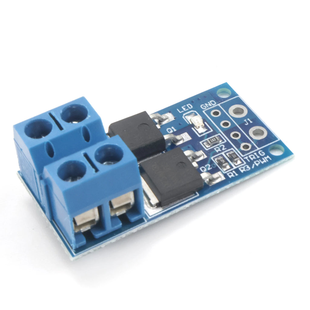 MOS FET Trigger Switch Drive Module 15A 400W DC 5V-36V PWM Speed Controller Regulator Module High Power for Arduino PLC