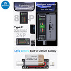 Mechanic T-824 No Disassembly Required Mobile Phone Tail Insertion Detector Digital Display Current Power Check Type-C Lightning