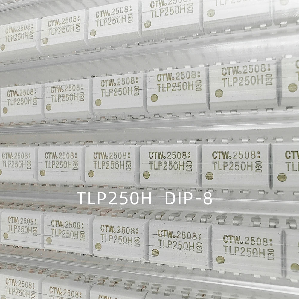 Chiptowin TLP250H DIP-8 Photocoupler, IGBT Gate Driver, 3750V Isolation, 40kV/µs CMR, RoHS, for Industrial Inverter