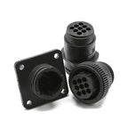 1/5/20/50 Sets TE/AMP Type 4P/9P/14Pin SMEMA Connector Aviation Plug Sheath with Tail Clamp Terminal for SMT Equipment 206043-1