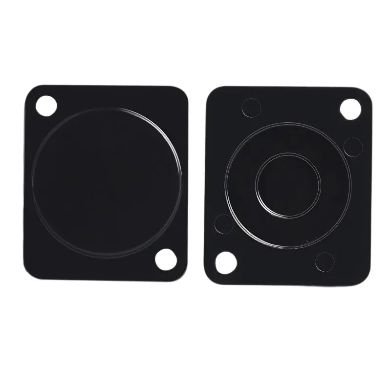 1pc Metal Round/D Type Module RJ45 CAT6&USB 2.0/3.0&Type C&HDMI-Jack Socket Through Network Panel Mounting Electronic Connector