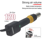 Anti-static Portable Heat Gun 750W Hot Air Gun Portable Digital Adjustable Temperature Heat Air Desoldering Gun For Phone Repair