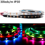 WS2815 Led Strip With14/17/21Keys Controller (WS2812B WS2813 Updated) RGB Individually Addressable Kits 30/60/144 Leds/M DC12V