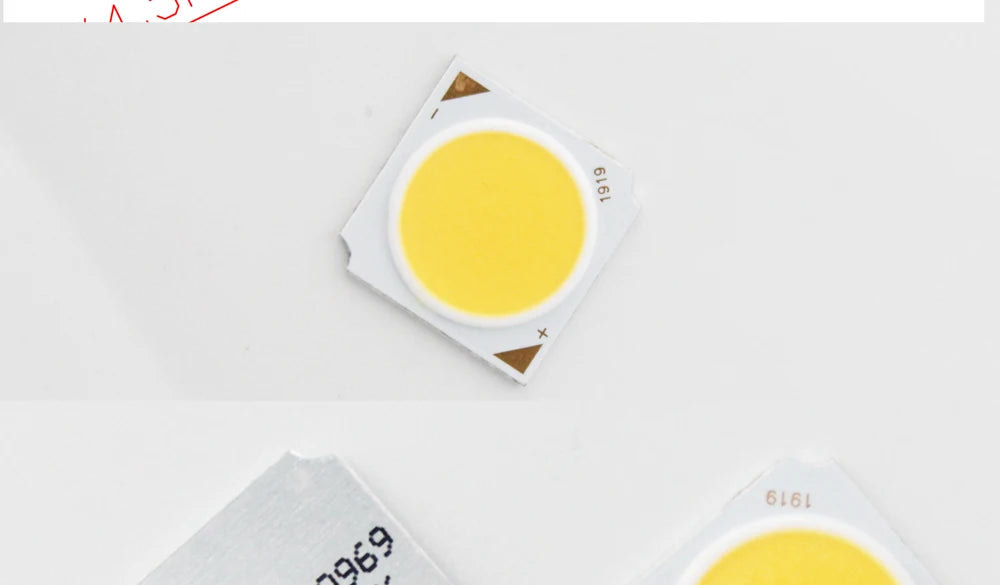 [SUMBULBS] 19x19mm 17mm LED COB Light Source Diode Chip Cold 30-33V 10W 15W 20W 30W for Down Track Lamp DIY Lamp Bulb