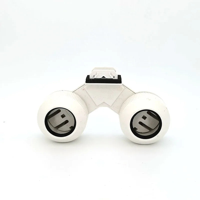 Dustproof Waterproof 2way G5 T5 G13 T8 LED CFL Fluorescent Tube Lampholder Buckle Type Bracket Aquarium Fish Tank Light Socket