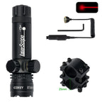 Red Green Dot Laser calibrator Sight Tactical Adjustable Hunting Laser Gear Accessories Laser Locator For 20mm Rail