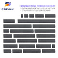 10PCS 2.54mm Double Row Female 2~40P Breakaway PCB Board Pin Header Socket Connector Pinheader 2*2/3/4/6/10/12/16/20/40Pin