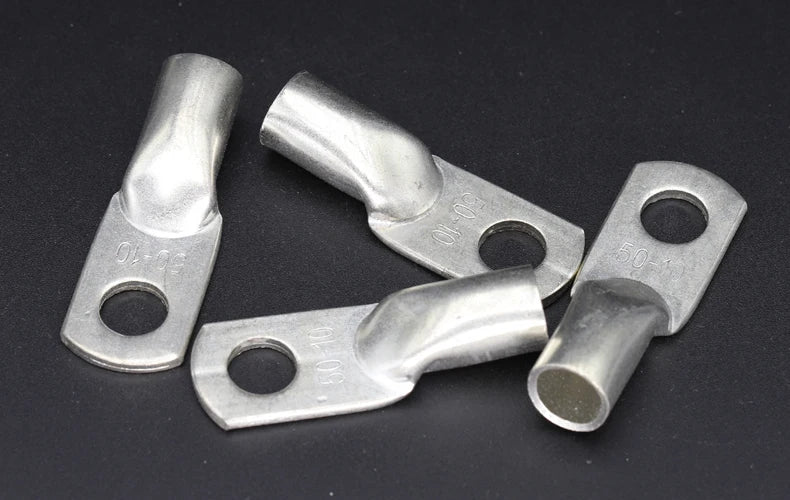JG6/10/16/25/35/50/70/95/120-300 Marine Copper Screw Hole Electric Wire Cable Ring Tubular Cord End Lug Connector Crimp Terminal