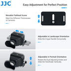 JJC 3X LCD Viewfinder Camera Extender Eyecup Eyepiece Collapsible Fit 3.0' Screen for Nikon Z30 Sony ZV-1 RX100 Fuji X-T30 III
