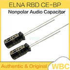 10Pcs/Lot ELNA RBD CE-BP Series 4.7UF 10UF 22UF 33UF 47UF 100UF 25V 35V 50V Non Polar Nonpolar Bipolar HiFi Audio Capacitor