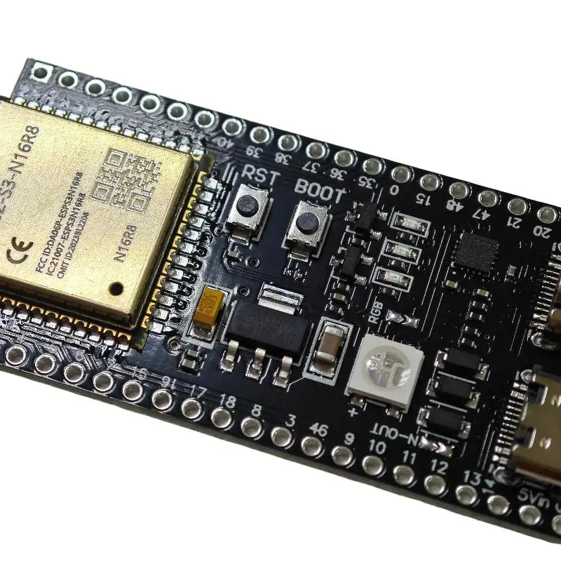 ESP32 S3 Dual Core Development Board 2.4G WiFi Bluetooth Support for Electronics Hobbyists DIY Innovation Projects