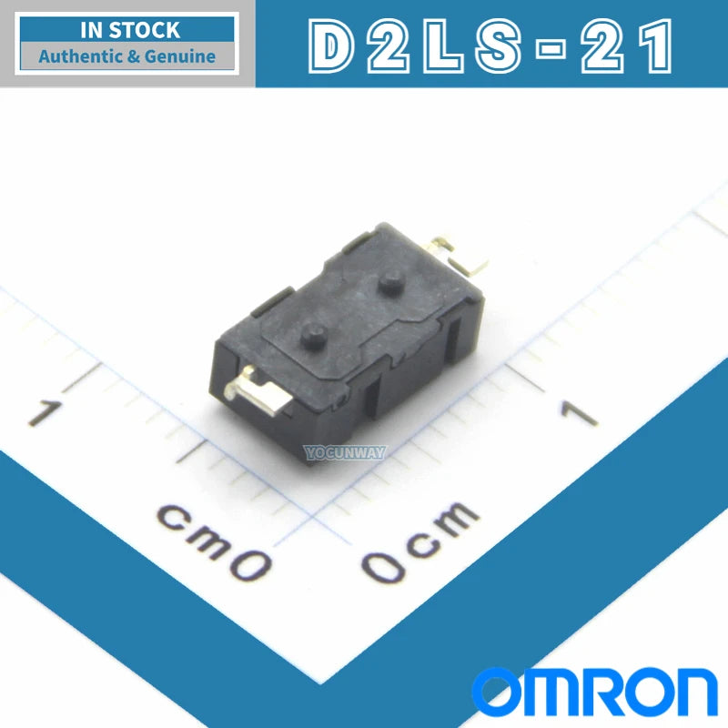 OMRON D2LS-21 D2LS-11 Blue Dot Micro Switch for Gaming Mouse Compatible with MX M905 G903 Authentic
