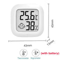 1PC Digital LCD Thermometer Hygrometer Indoor Room Mini Electronic Temperature Humidity Meter Sensor Gauge 4 Color for Home Baby
