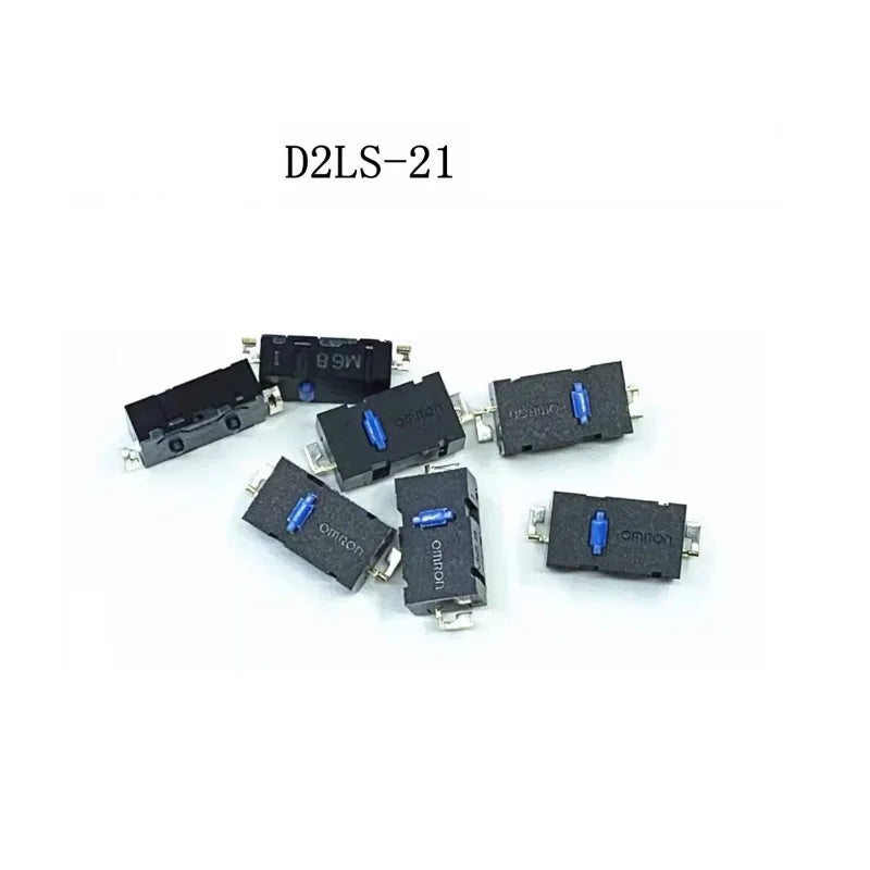 New OMRON D2LS-21 Blue Dot Mouse Micro Switch For Logitech Anywhere M905 Side Button Of G502 G900 G903 GPW Gaming Mouse